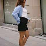 RELAXED SHORTS - BLACK