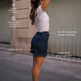 RELAXED SHORTS - RAW DENIM