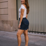 RELAXED SHORTS - RAW DENIM
