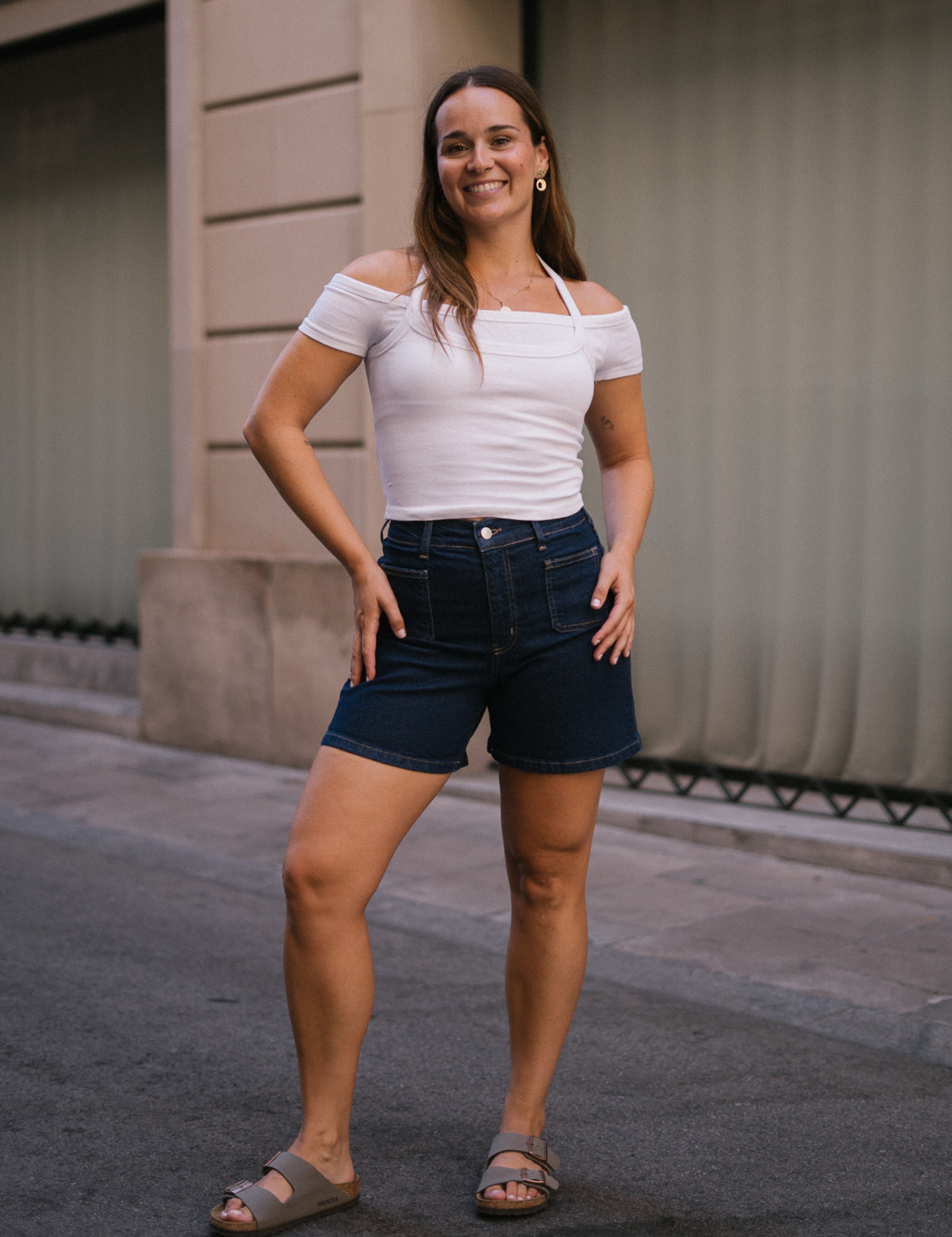 RELAXED SHORTS - RAW DENIM