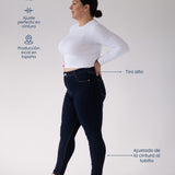 SKINNY HIGH RISE - RAW DENIM