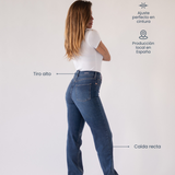 STRAIGHT HIGH RISE - BLUE