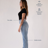 STRAIGHT HIGH RISE - LIGHT BLUE