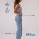 WIDELEG TALL HIGH RISE - LIGHT BLUE