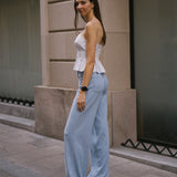 FLUID WIDELEG TALL - LIGHT BLUE