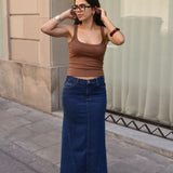 MERMAID SKIRT - DARK BLUE