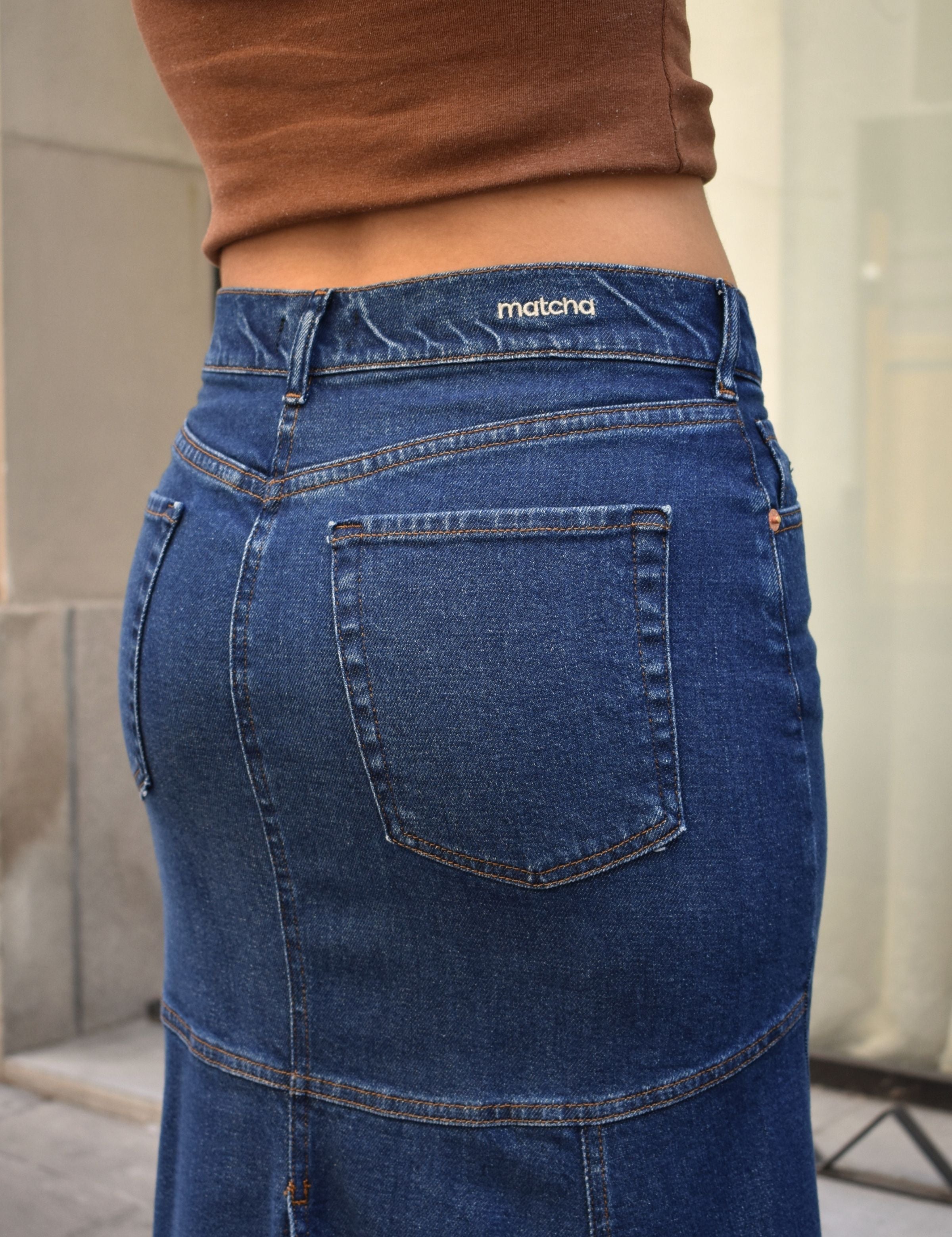 MERMAID SKIRT - DARK BLUE