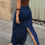 MERMAID SKIRT - DARK BLUE