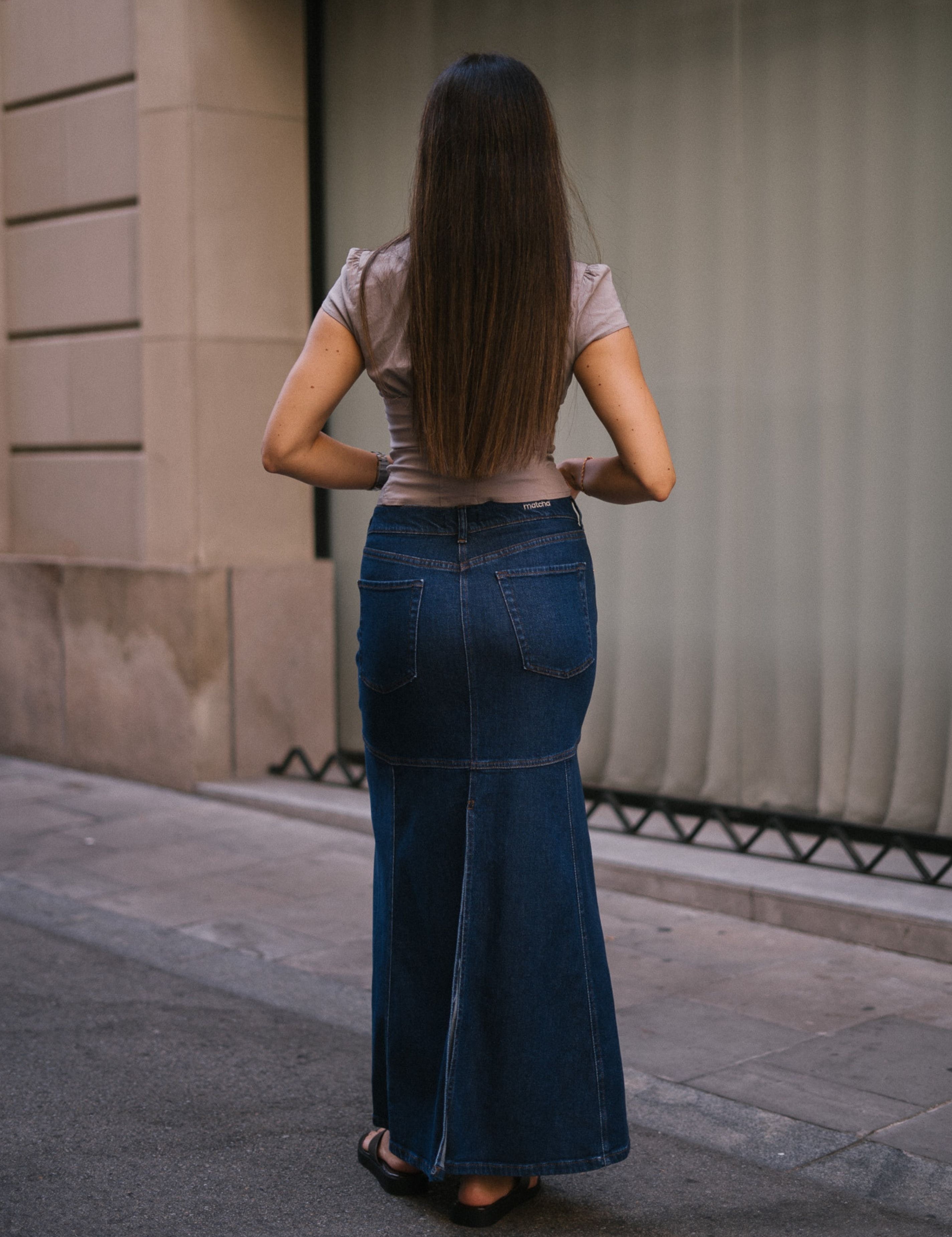 MERMAID SKIRT - DARK BLUE
