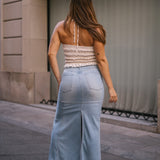 MERMAID SKIRT - LIGHT BLUE