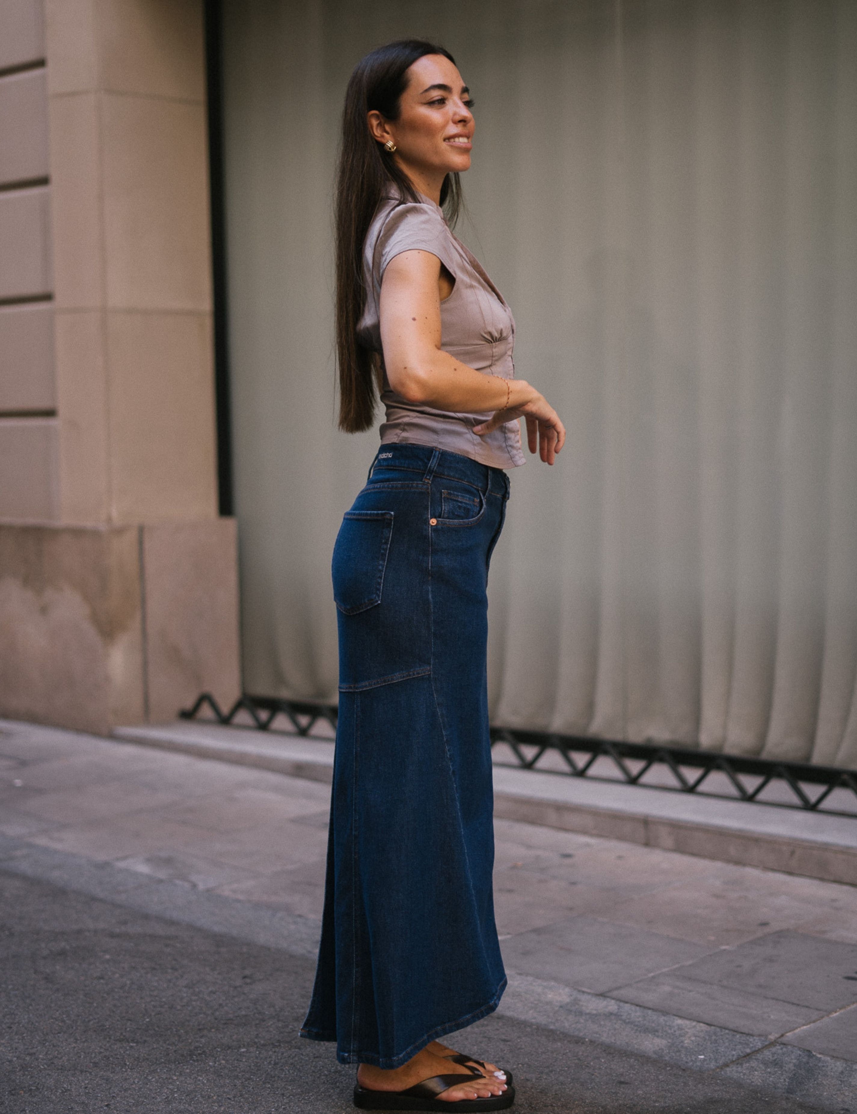 MERMAID SKIRT - DARK BLUE