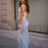 MERMAID SKIRT - LIGHT BLUE