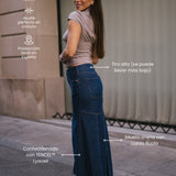 MERMAID SKIRT - DARK BLUE