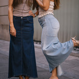 MERMAID SKIRT - DARK BLUE