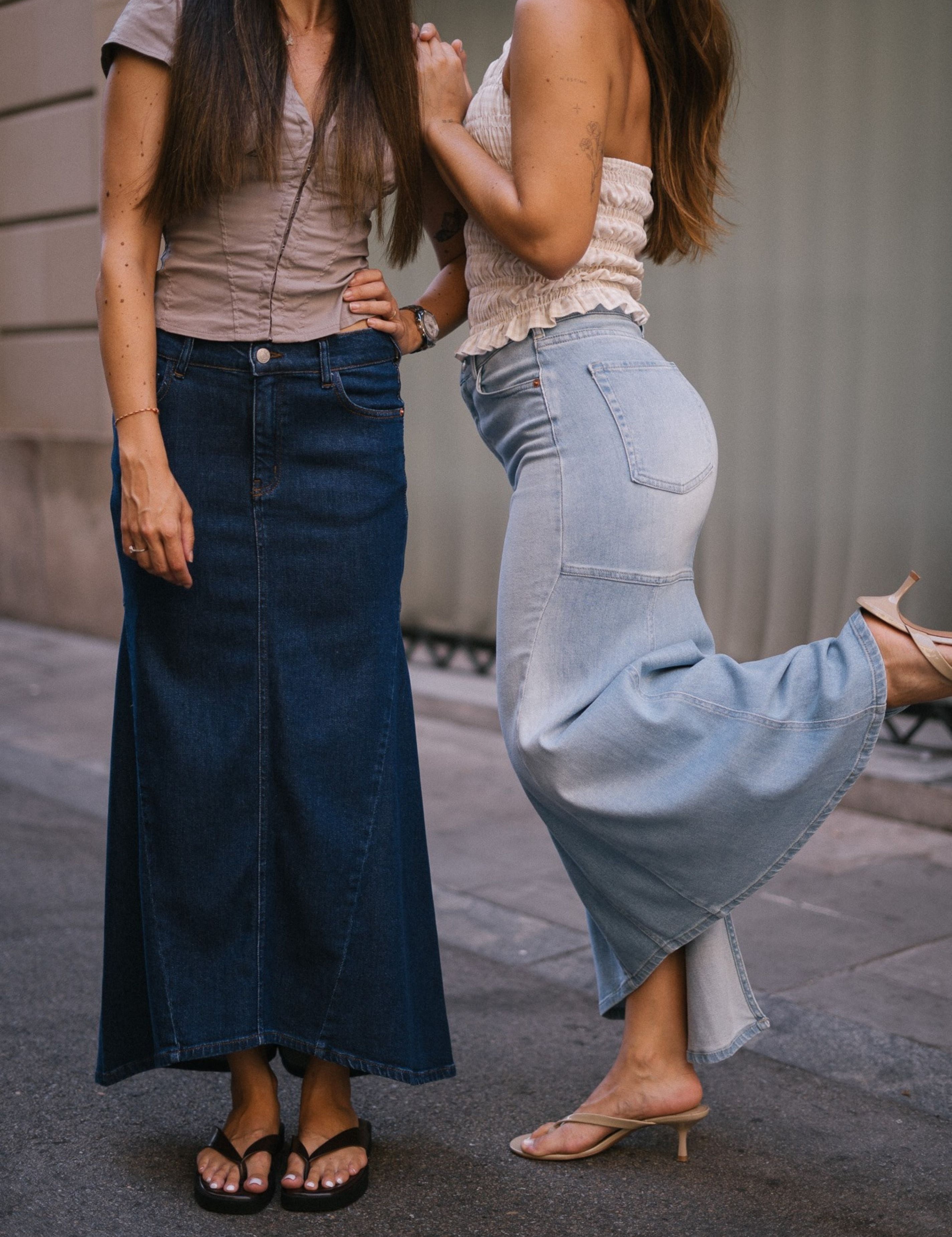 MERMAID SKIRT - LIGHT BLUE