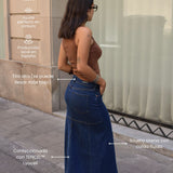 MERMAID SKIRT - DARK BLUE
