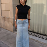 MERMAID SKIRT - LIGHT BLUE