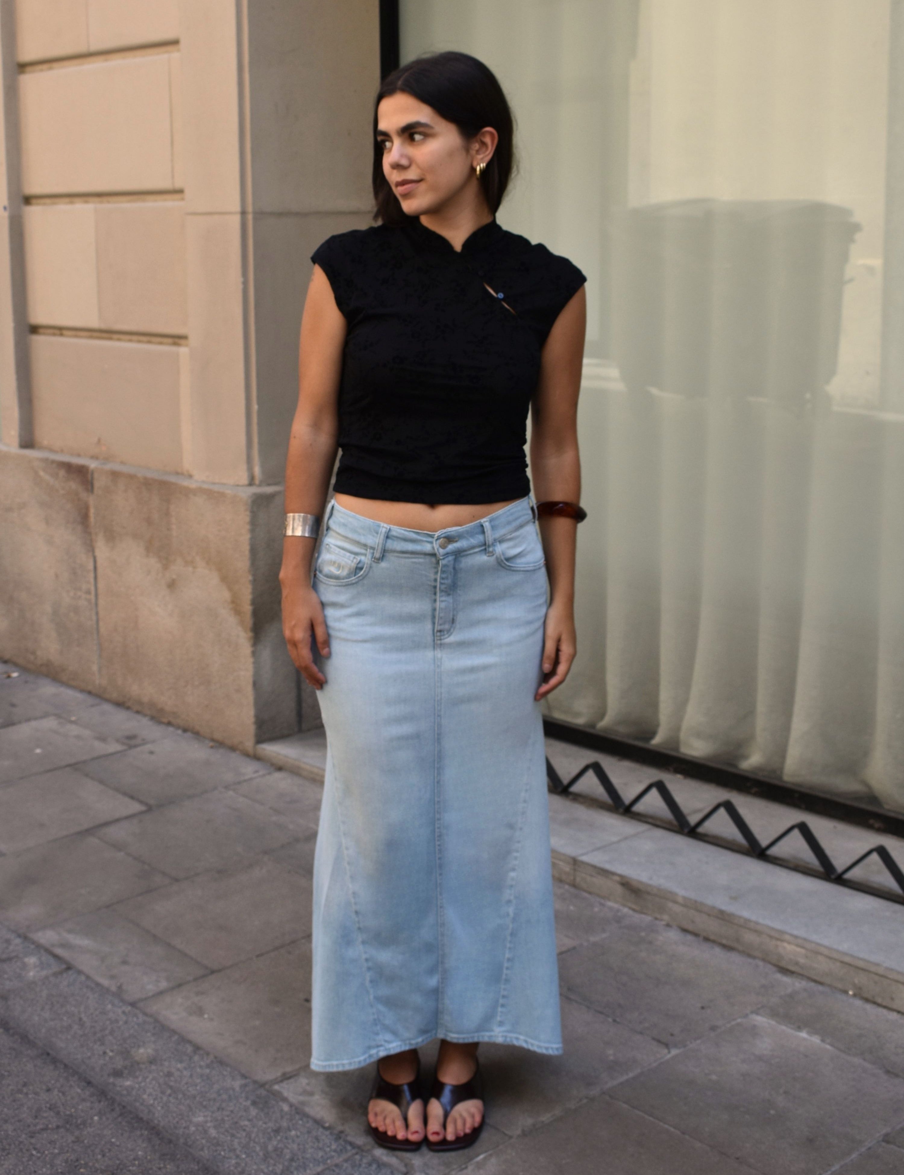 MERMAID SKIRT - LIGHT BLUE