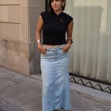 MERMAID SKIRT - LIGHT BLUE