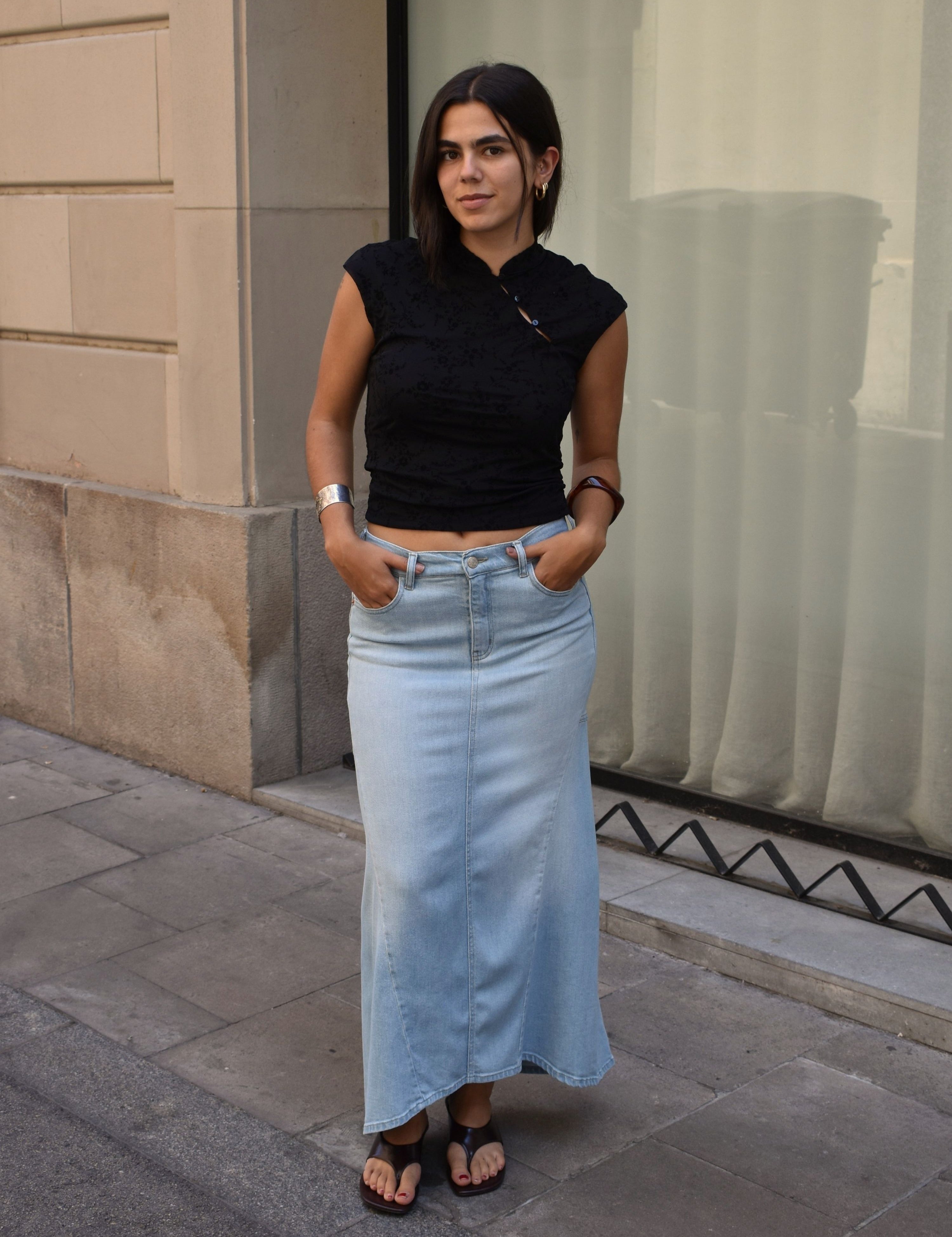 MERMAID SKIRT - LIGHT BLUE