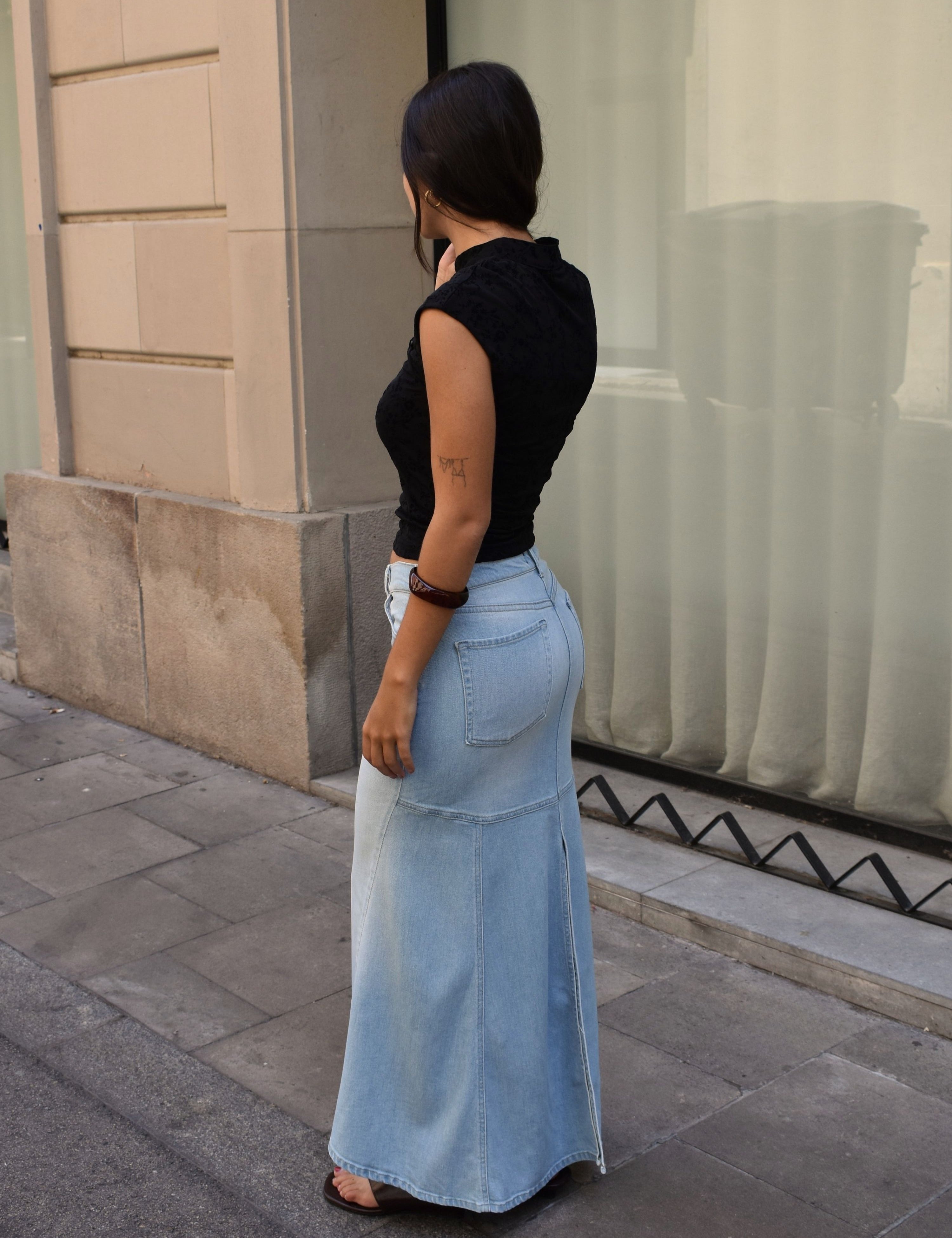 MERMAID SKIRT - LIGHT BLUE
