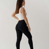 SKINNY HIGH RISE - BLACK